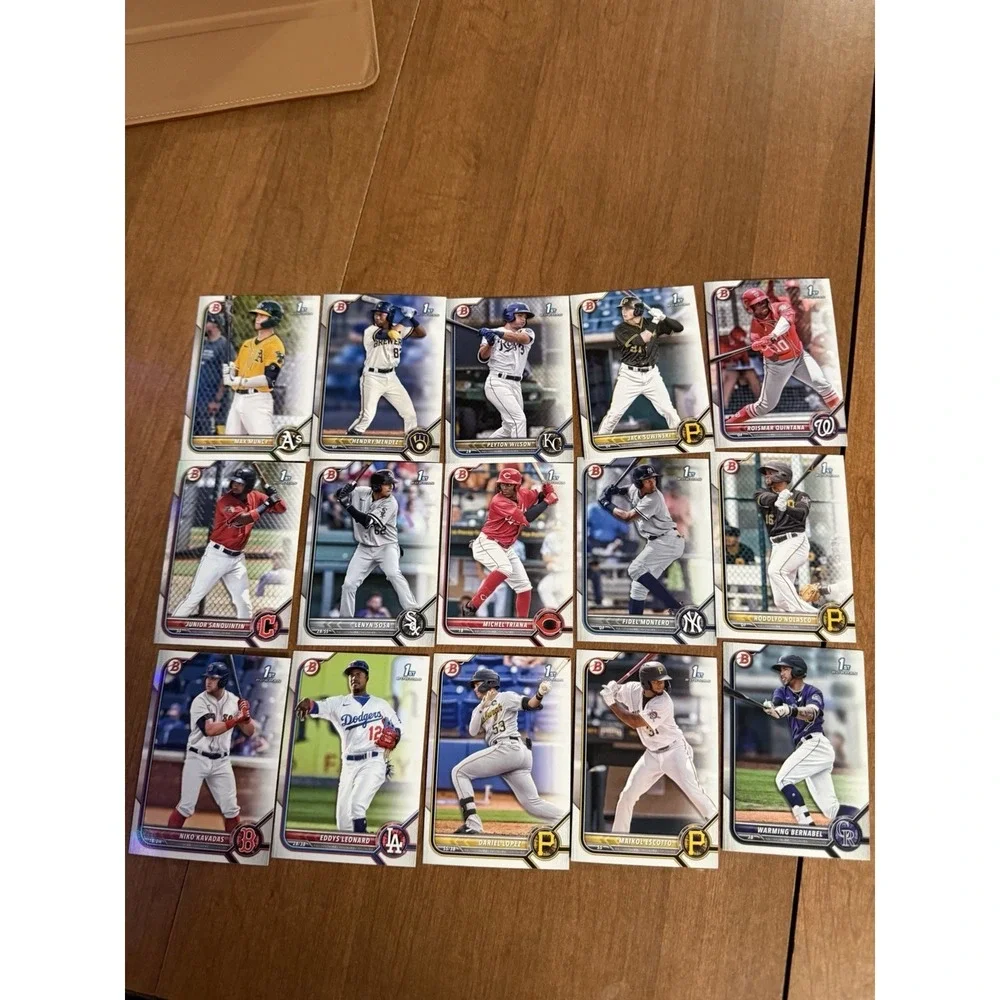 Topps‎ 2022 MLB baseball cards BP Random lot of 50, no dupes